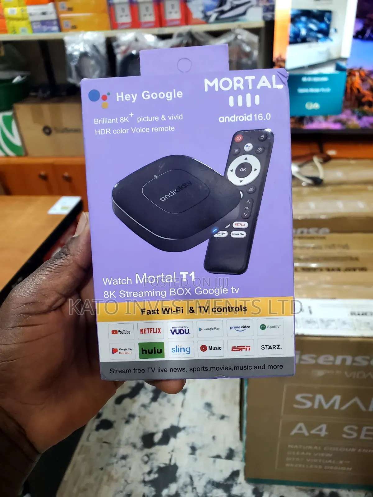 Mortal T1 Android Box 16gB