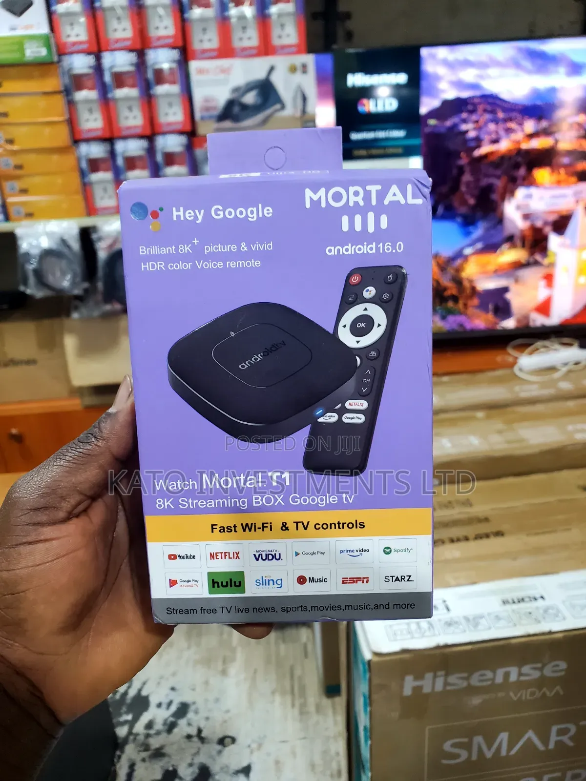 Mortal T1 Android Box 16gB