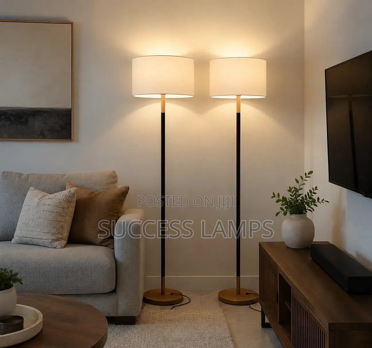 Brodie Metallic Floor Lamps