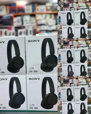 Sony WH-CH520 Wireless on-Ear Bluetooth Headphones.