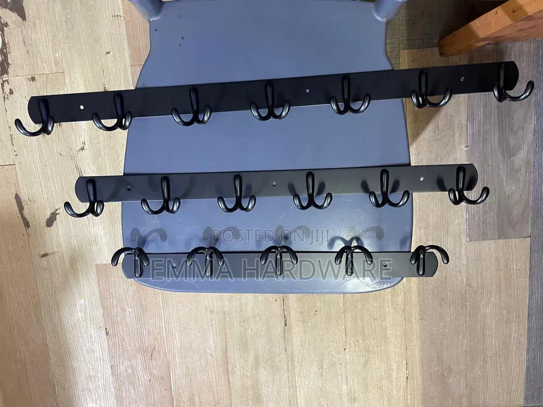Towel Hooks Black and Silver Good Quality/All Types
