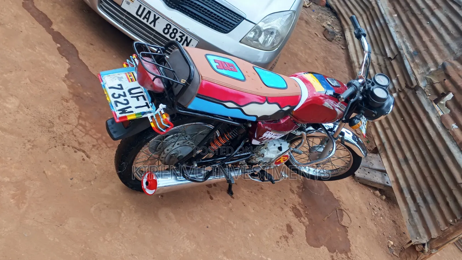 Bajaj Boxer 2020 Red