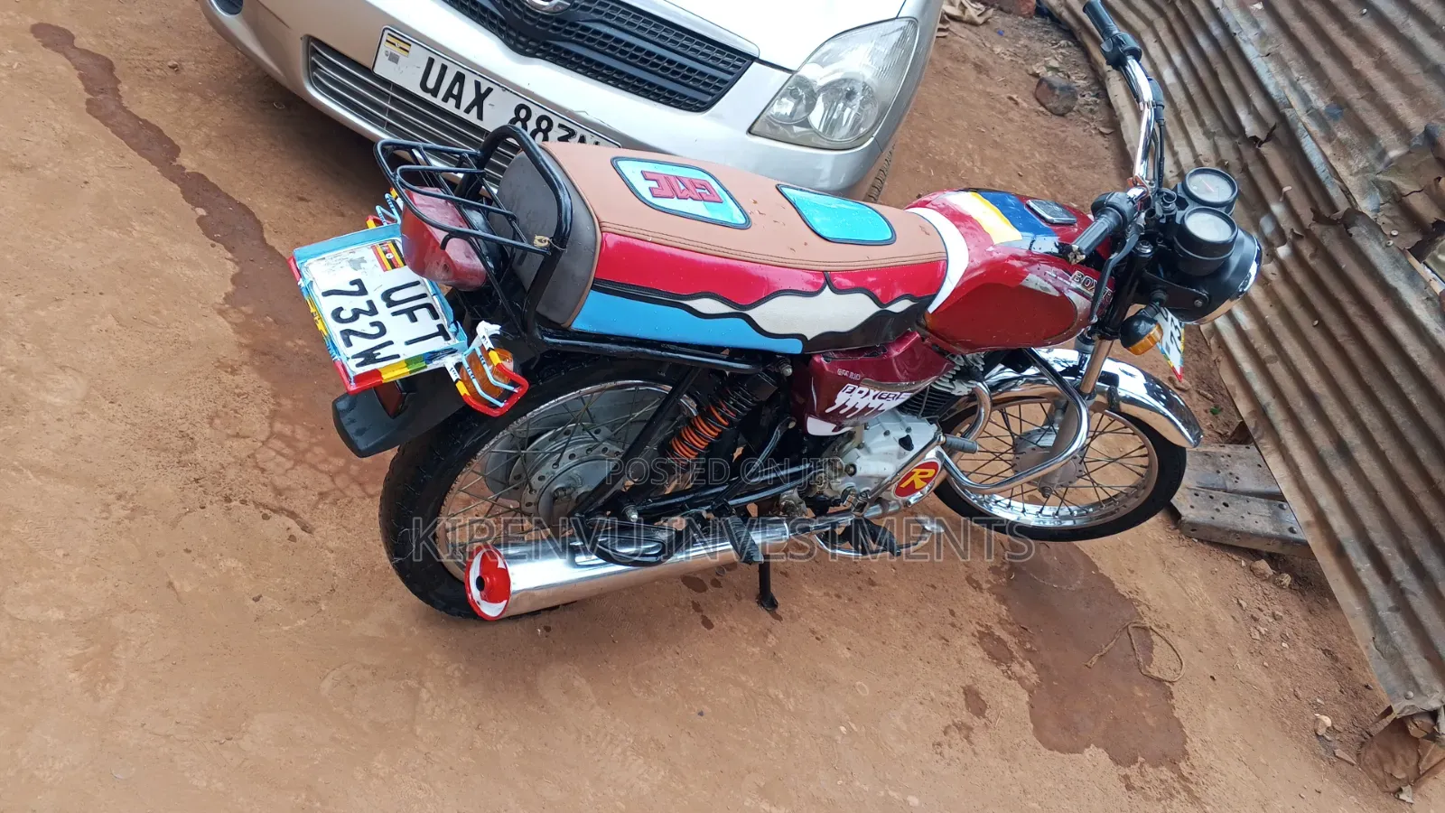 Bajaj Boxer 2020 Red