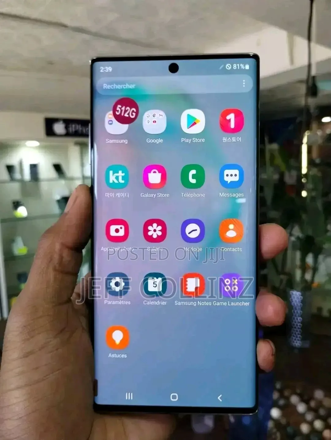 Samsung Galaxy Note 10 Plus 256 GB Silver