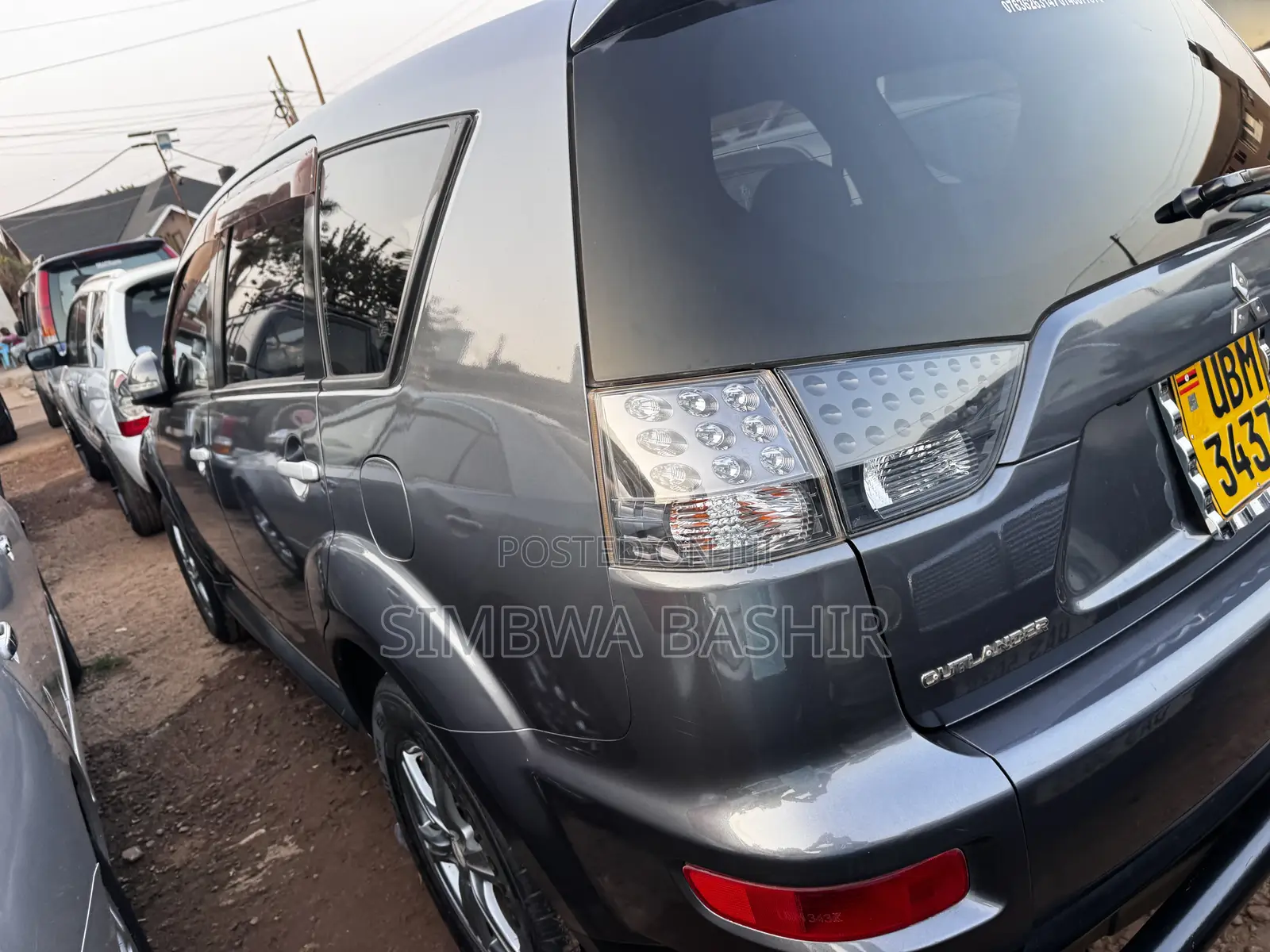 Mitsubishi Outlander 2004 Gray