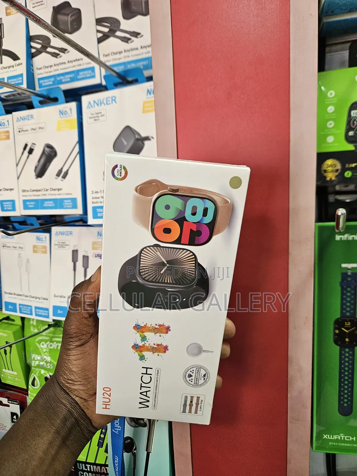 Smart Watch HU20 3 Straps