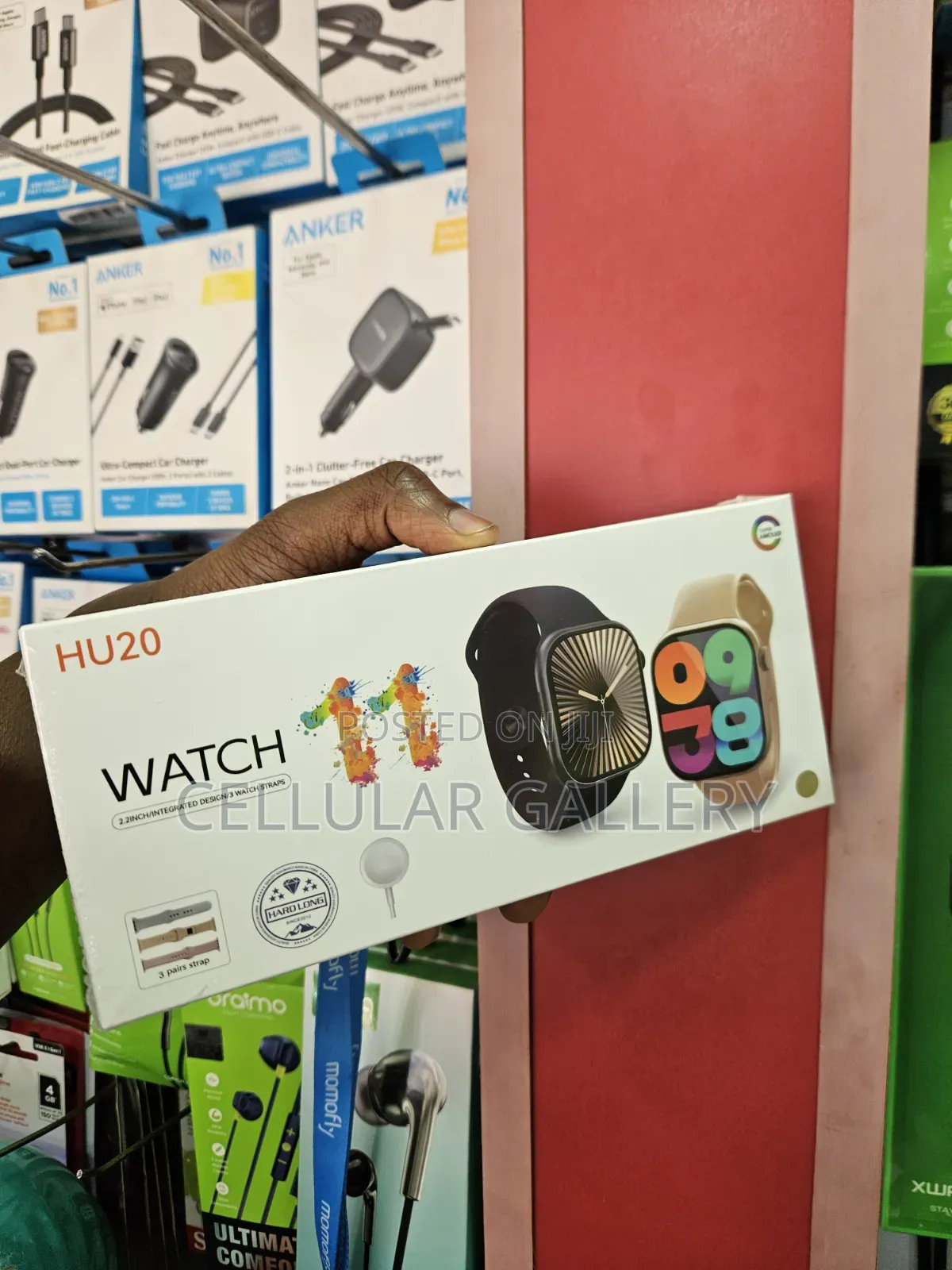 Smart Watch HU20 3 Straps