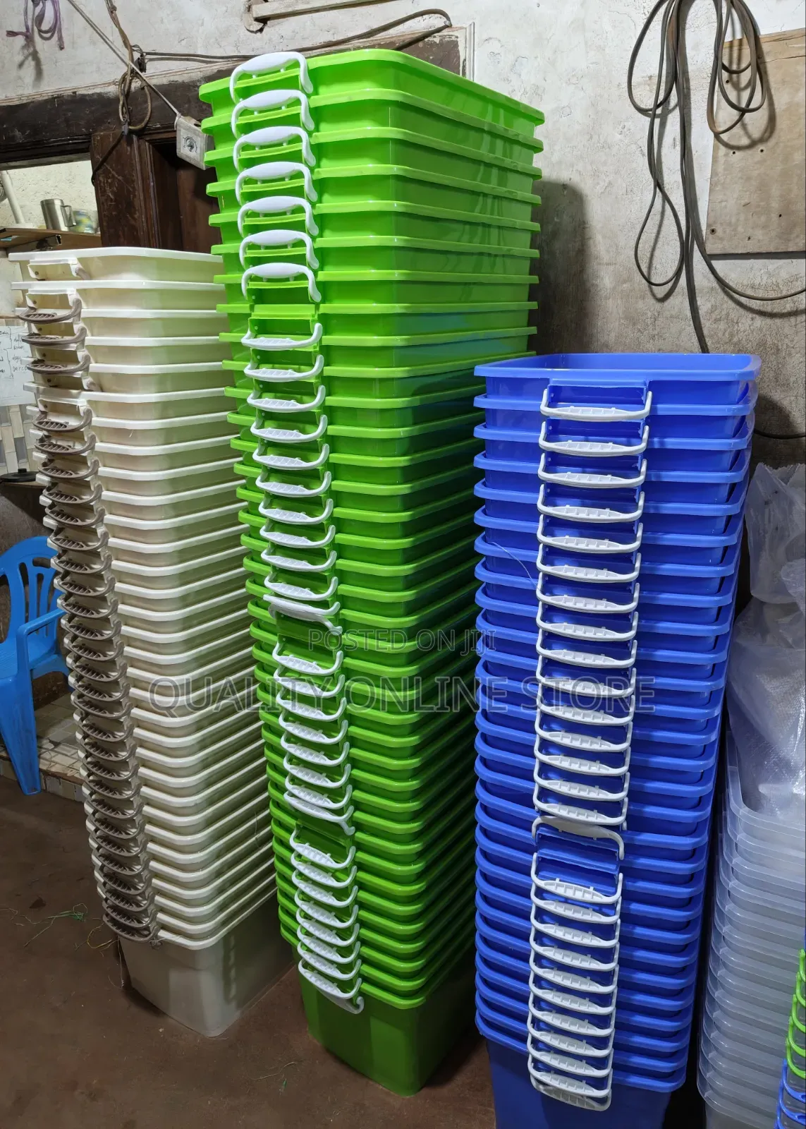 All Colors 30litres Plastic Storage Boxes Plastic Storage Boxes