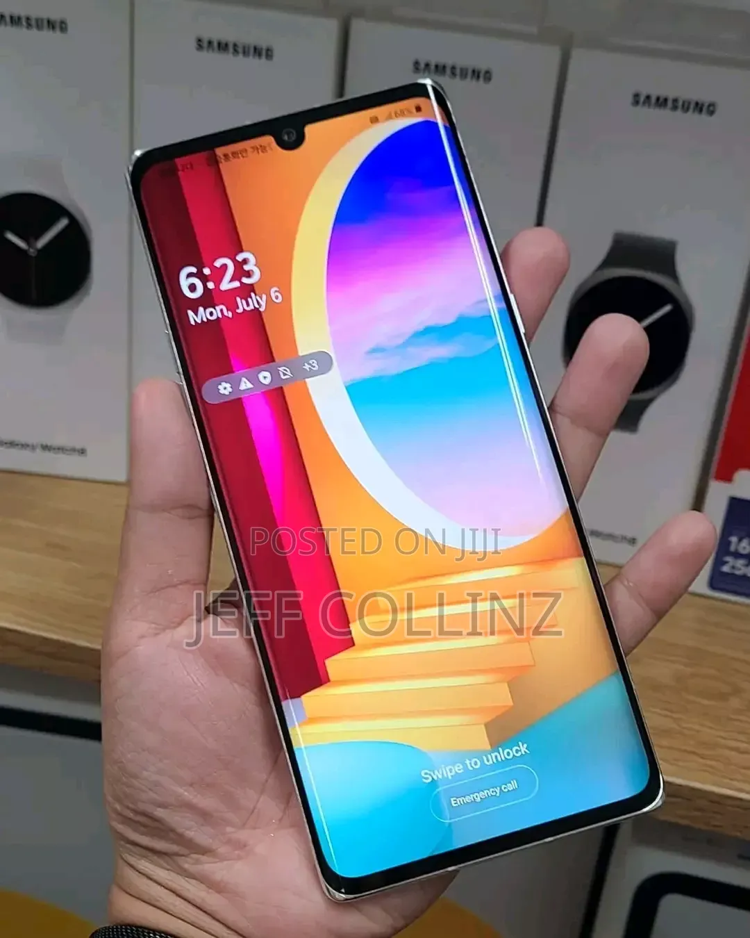 LG Velvet 5G 128 GB Silver