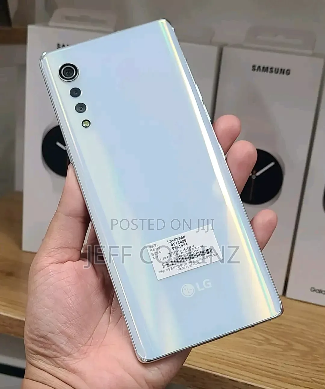 LG Velvet 5G 128 GB Silver