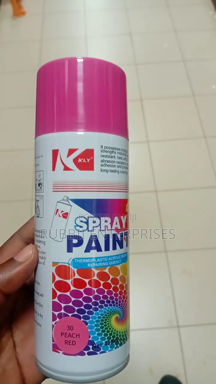 KLY Spray Paint 400ml ~ Peach Red