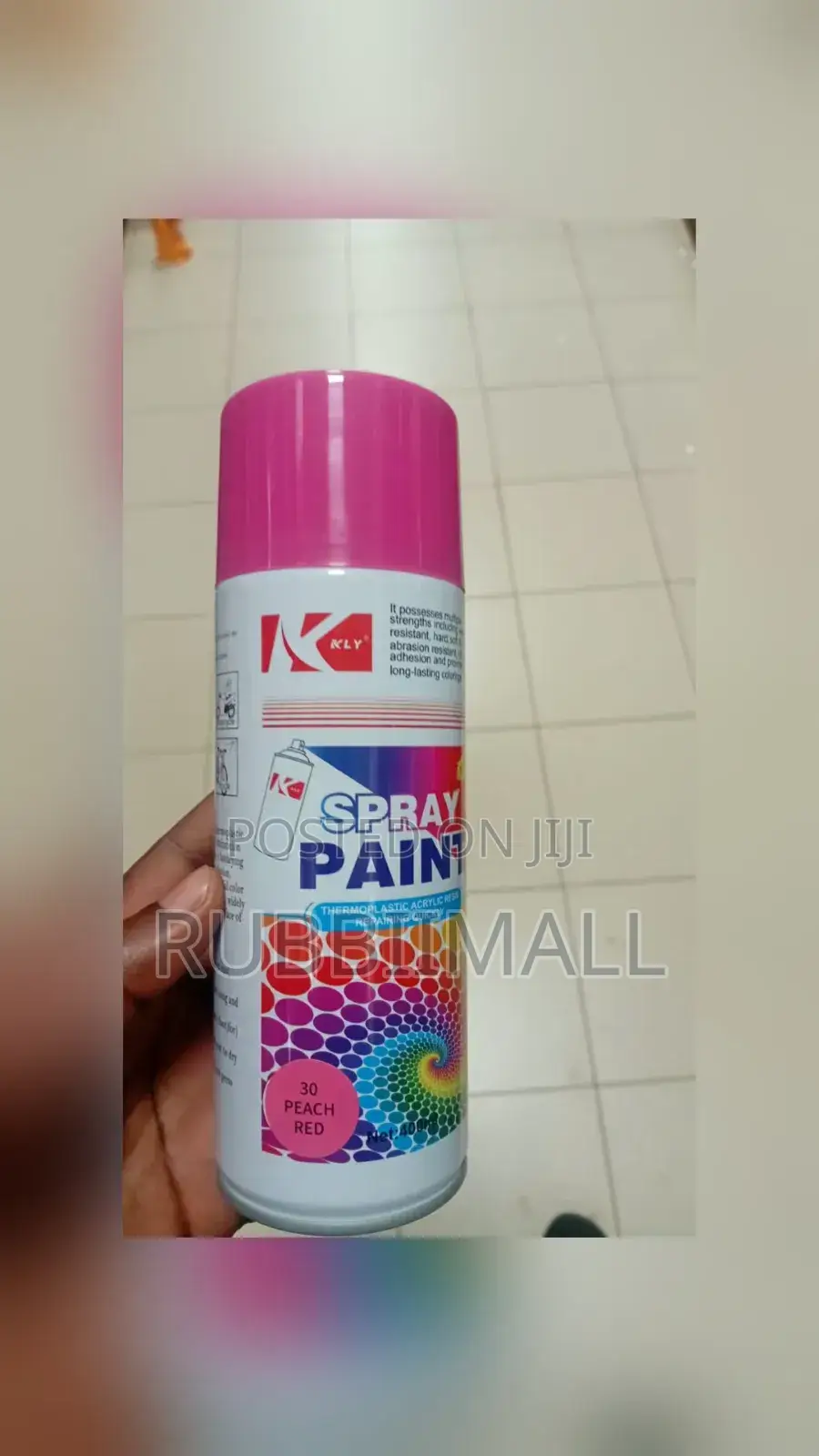 KLY Spray Paint 400ml ~ Peach Red