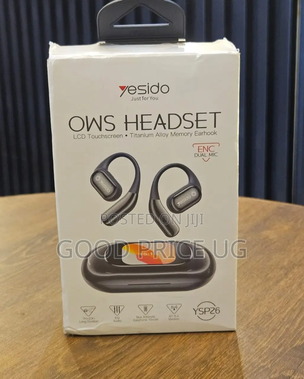 Yesido YSP26 Is an Open-Wear Stereo (OWS) Wireless Earbud Headset