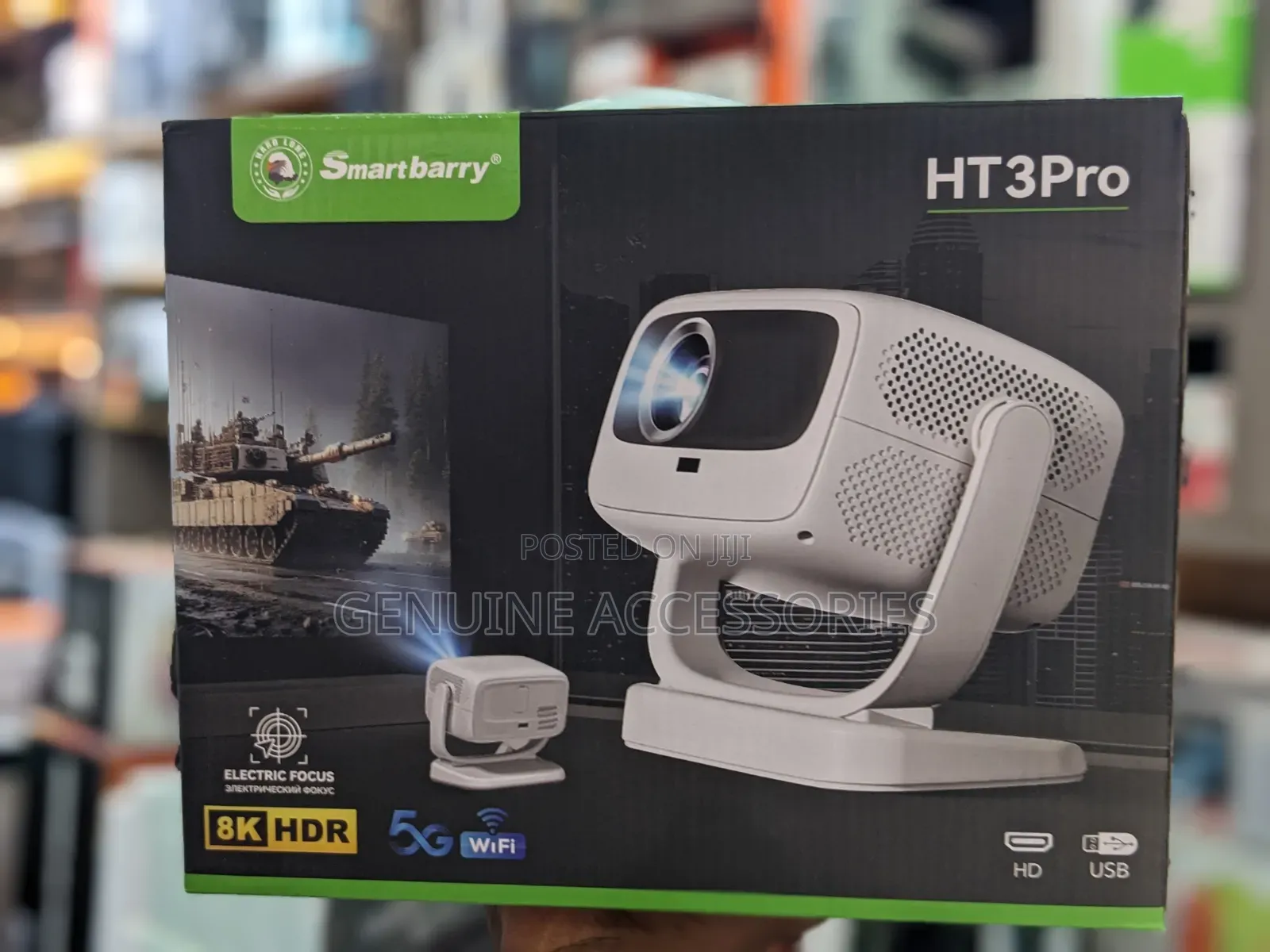 Smartbarry HT3 Pro Smart Portable Projector