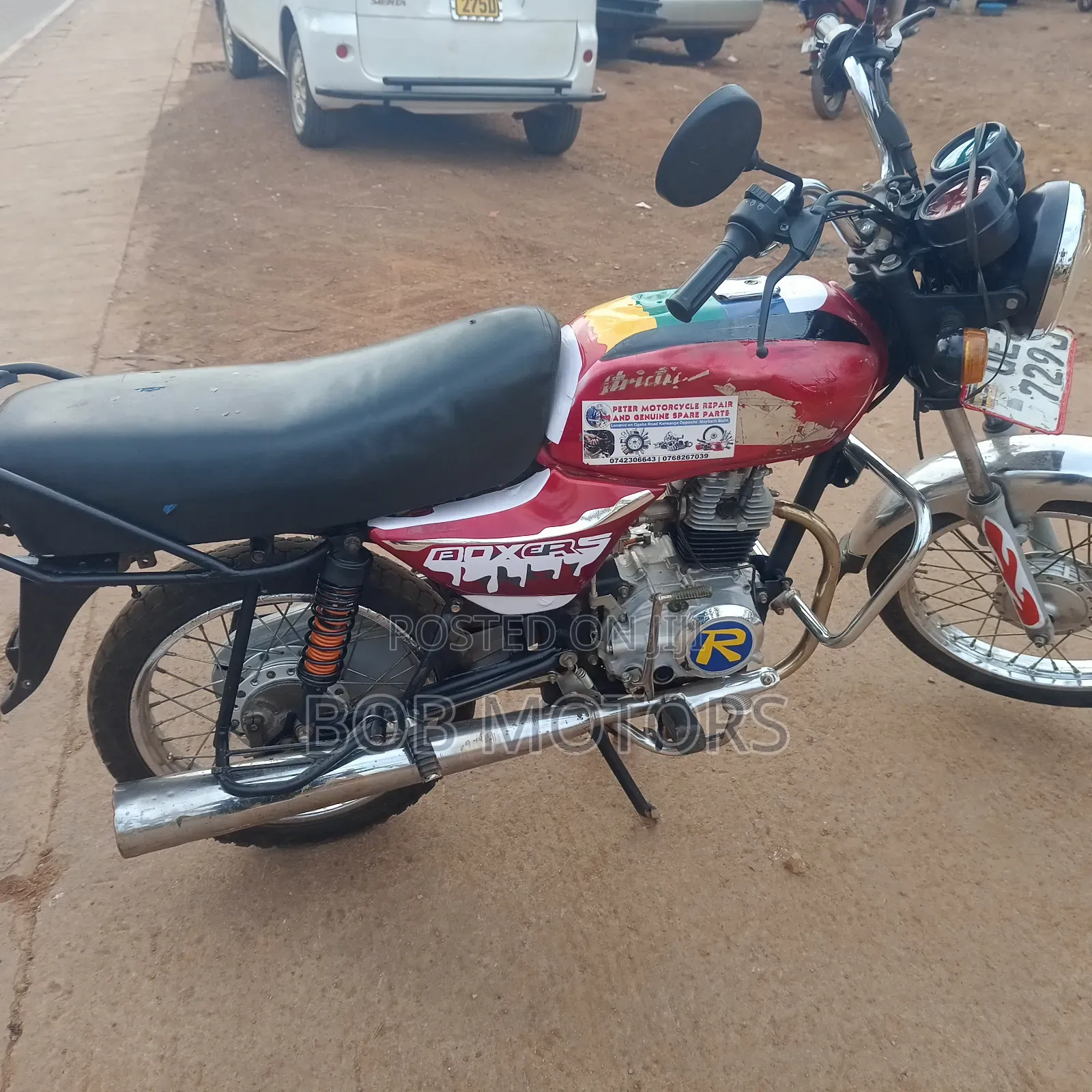 Bajaj Boxer 100 2024 Red