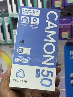 New Tecno Camon 50 Pro 256 GB