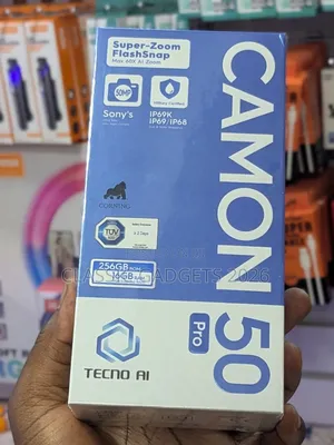 New Tecno Camon 50 Pro 256 GB