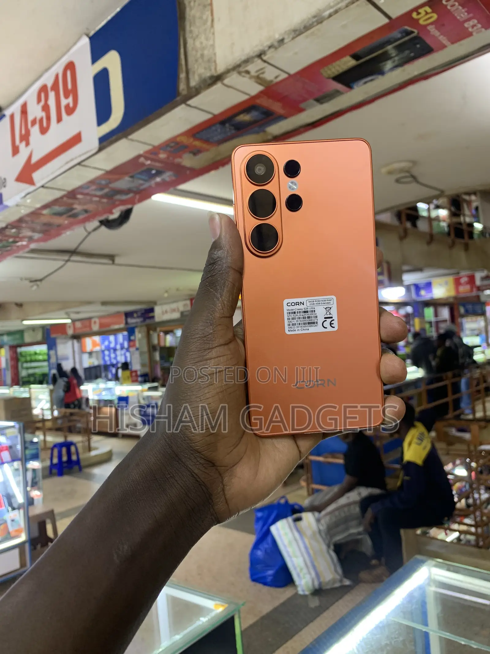 New Mobile Phone 64 GB Orange
