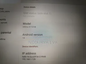 Infinix Tablet