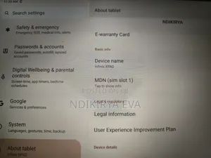 Infinix Tablet