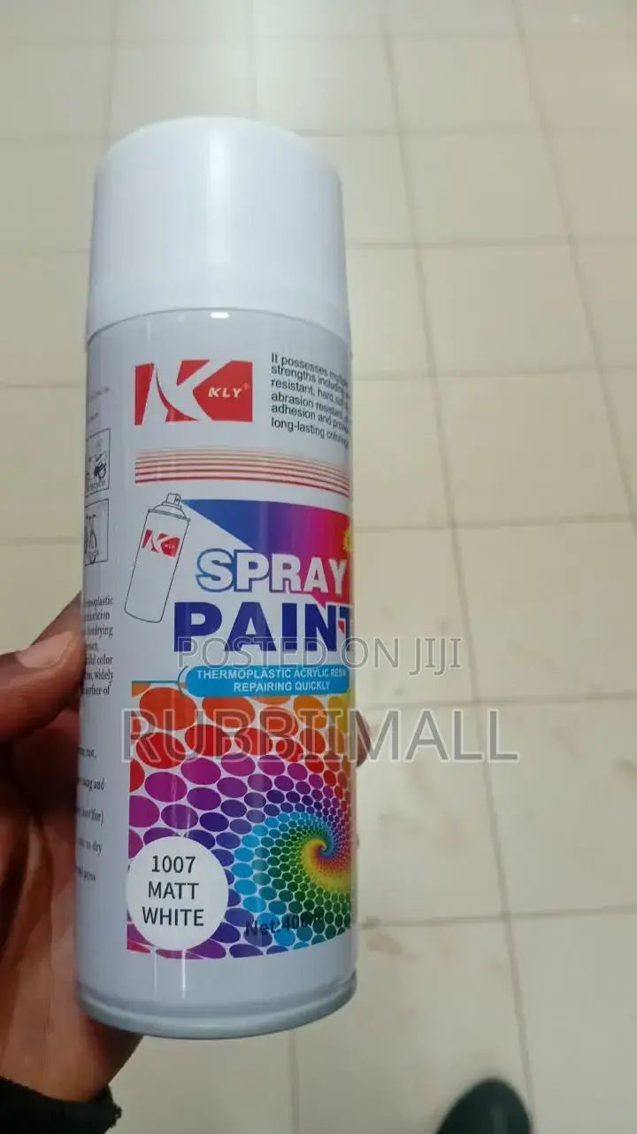 KLY Spray Paint 400ml ~ Matt White
