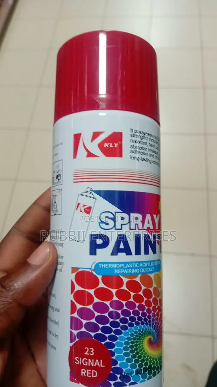 KLY Spray Paint 400ml ~ Signal Red