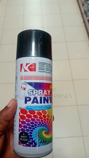 KLY Spray Paint 400ml ~ Matt Black