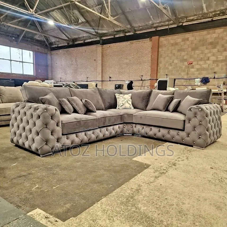 Sofas/Bella 6 Seaters L Sofas in Any Colour or Material 1,599,000/-
