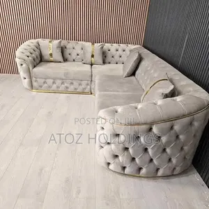 Sofas/Bella 6 Seaters L Sofas in Any Colour or Material 1,599,000/-