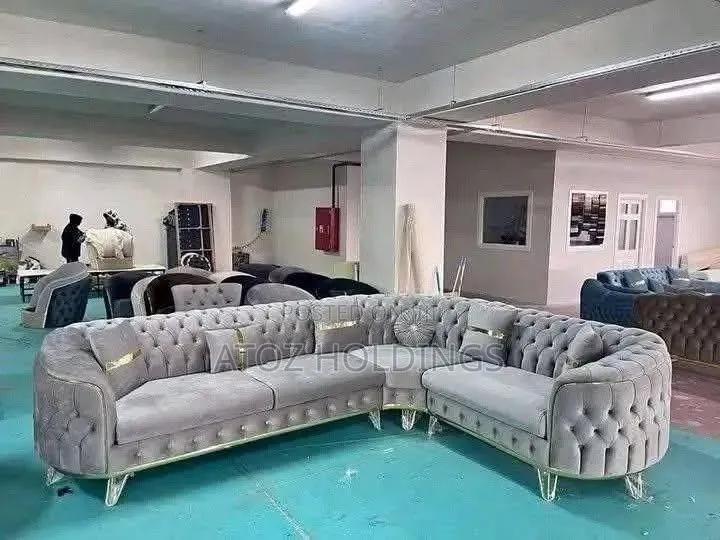 Sofas/Bella 6 Seaters L Sofas in Any Colour or Material 1,599,000/-