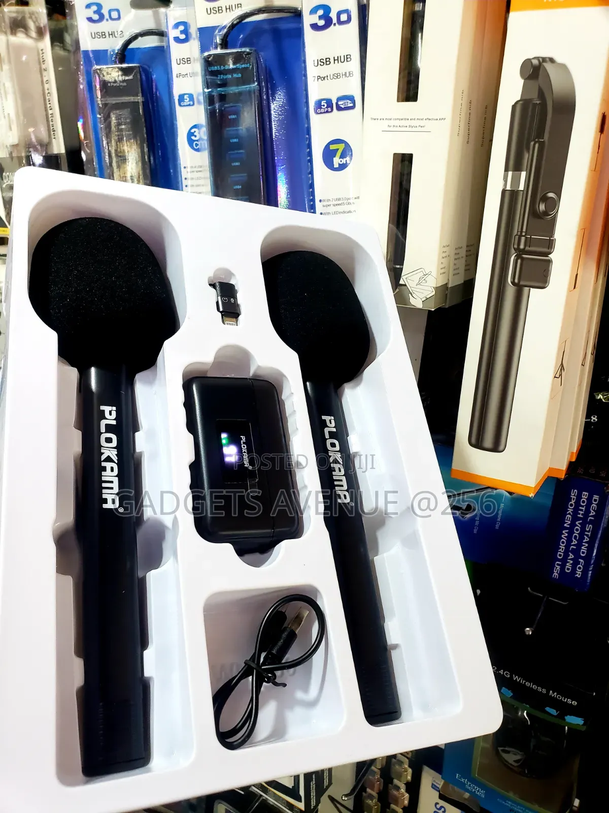 Plokama WM-80, a Dual Wireless Remote Lavalier Microphone