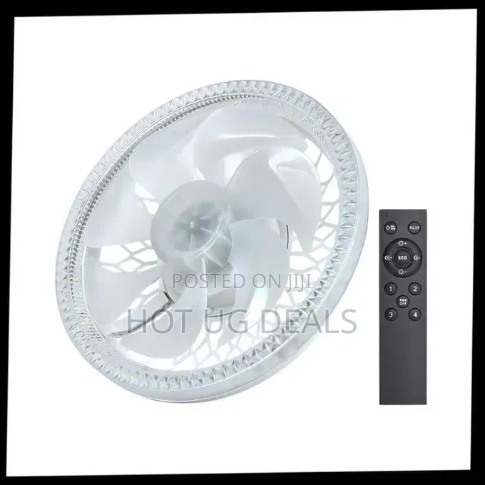 DPLIGHT Multi-Function Fan Light With Remote Control Uses Pin Holder