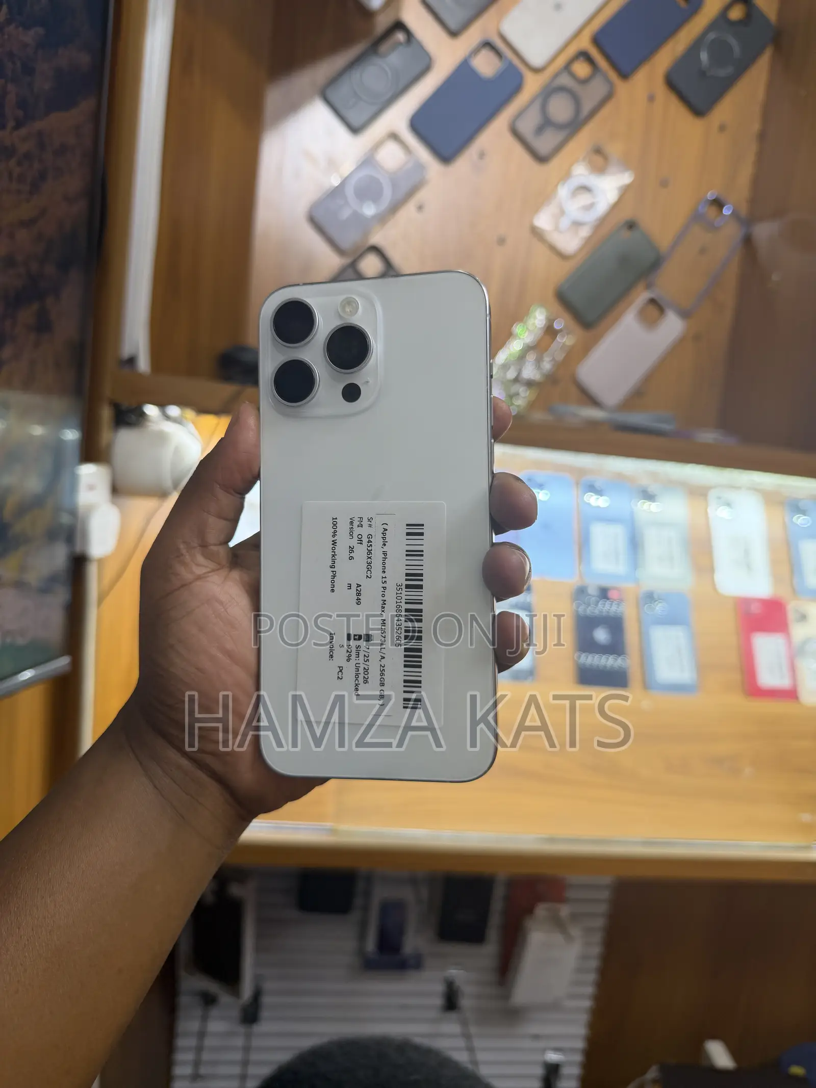 Apple iPhone 15 Pro Max 256 GB White