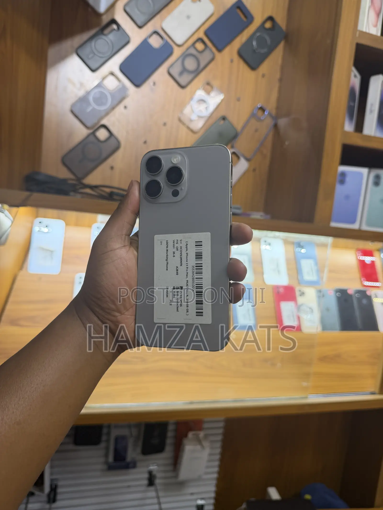 Apple iPhone 15 Pro Max 256 GB Gray
