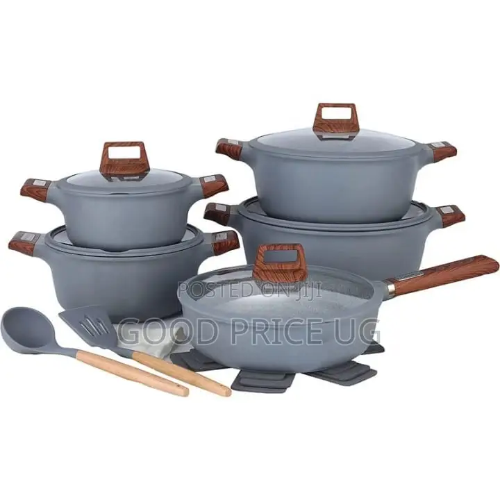 Donnor 15-Piece Non-Stick Granite Cookware Set