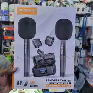 Plokama Remote Lavelier Microphone and Handheld Stick