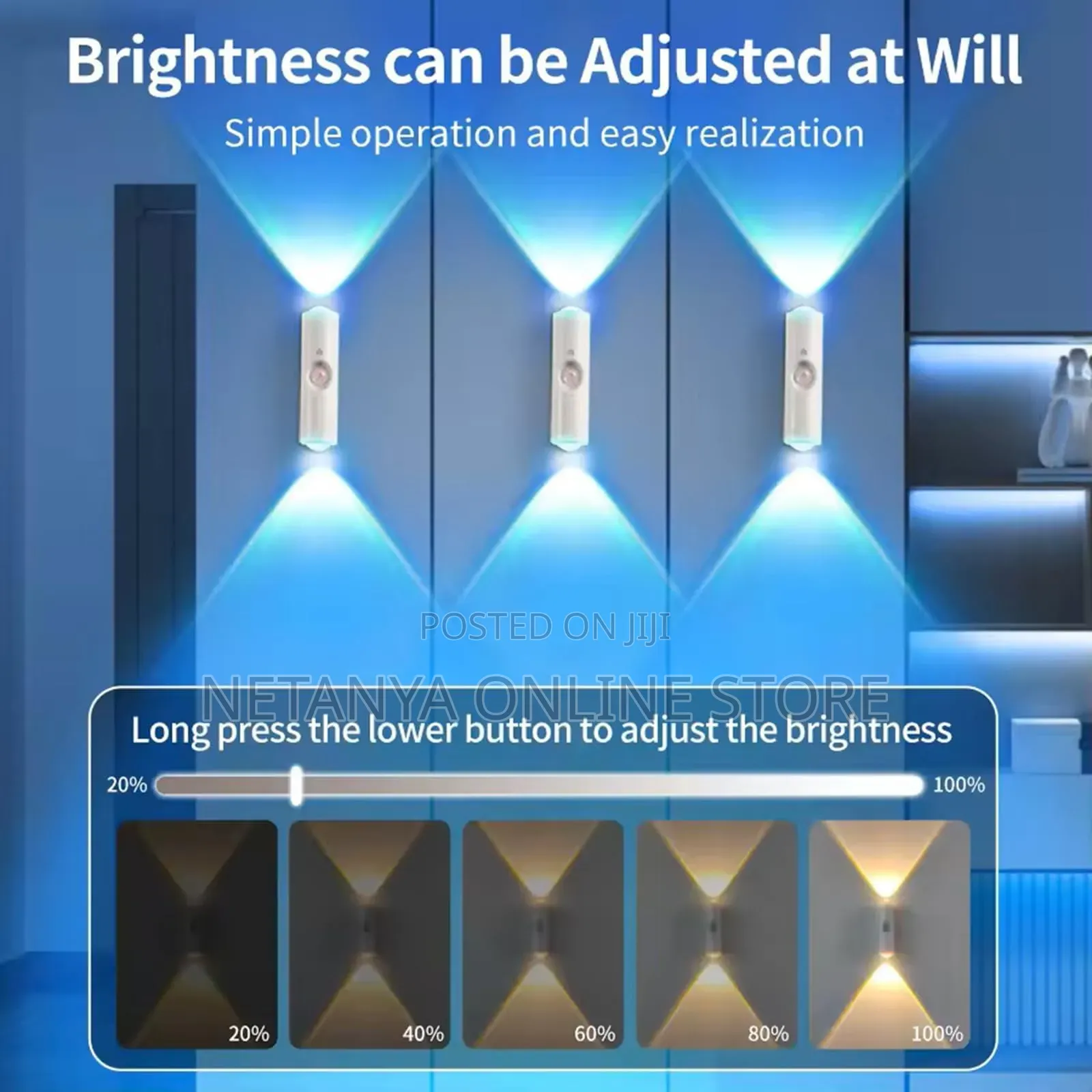 Magnetic Smart Motion Sensor RGB Mood Light