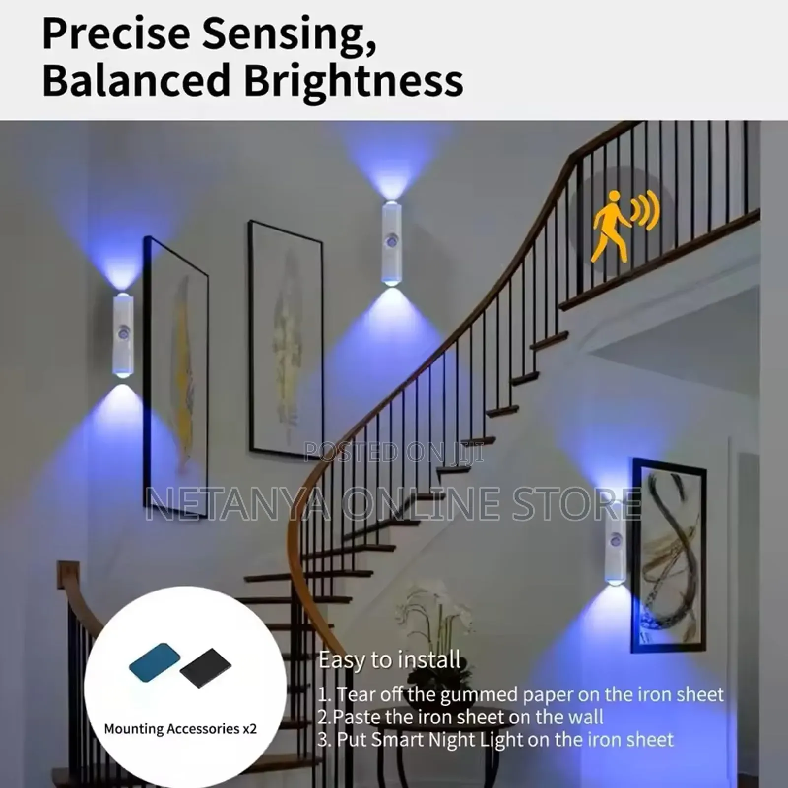 Magnetic Smart Motion Sensor RGB Mood Light