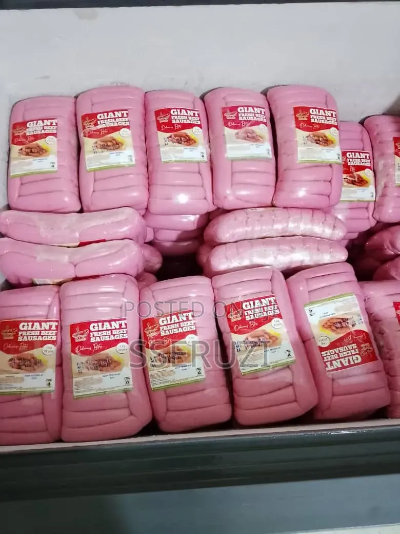 Giant Fresh Beef Sausages 