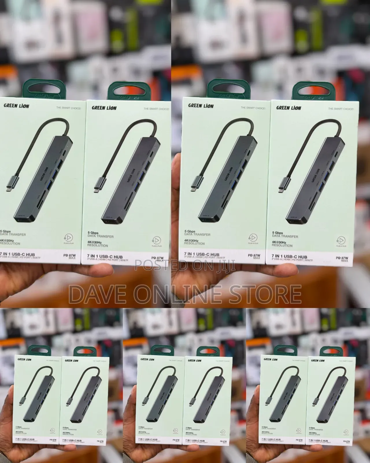 Green Lion 7-in-1 USB-C Hub