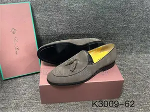 Original Loro Piana Brown Suede Tassel Loafers – Men’s Luxury Shoes