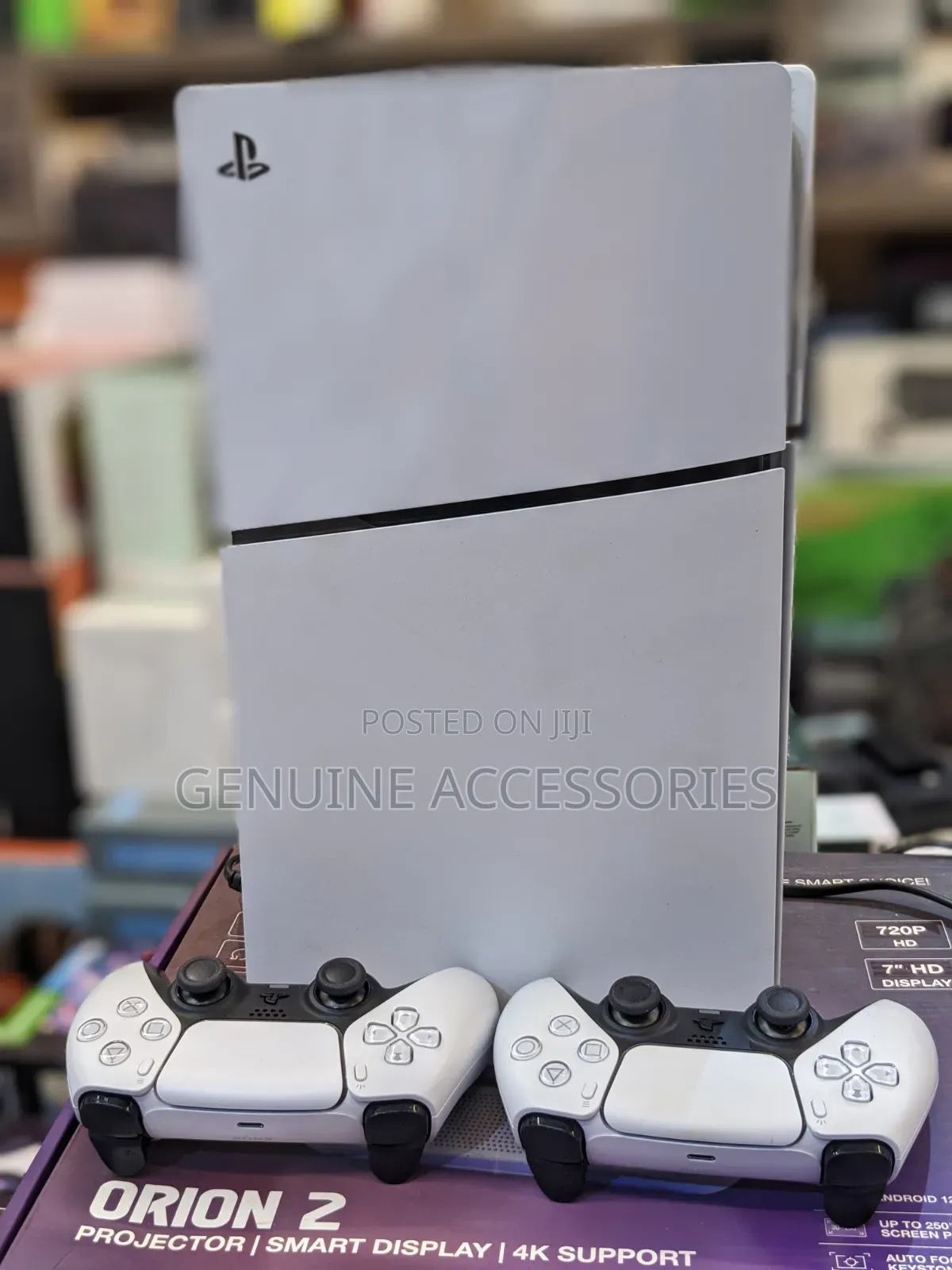 PlayStation 5 Slim Used With Two Gaming Pads