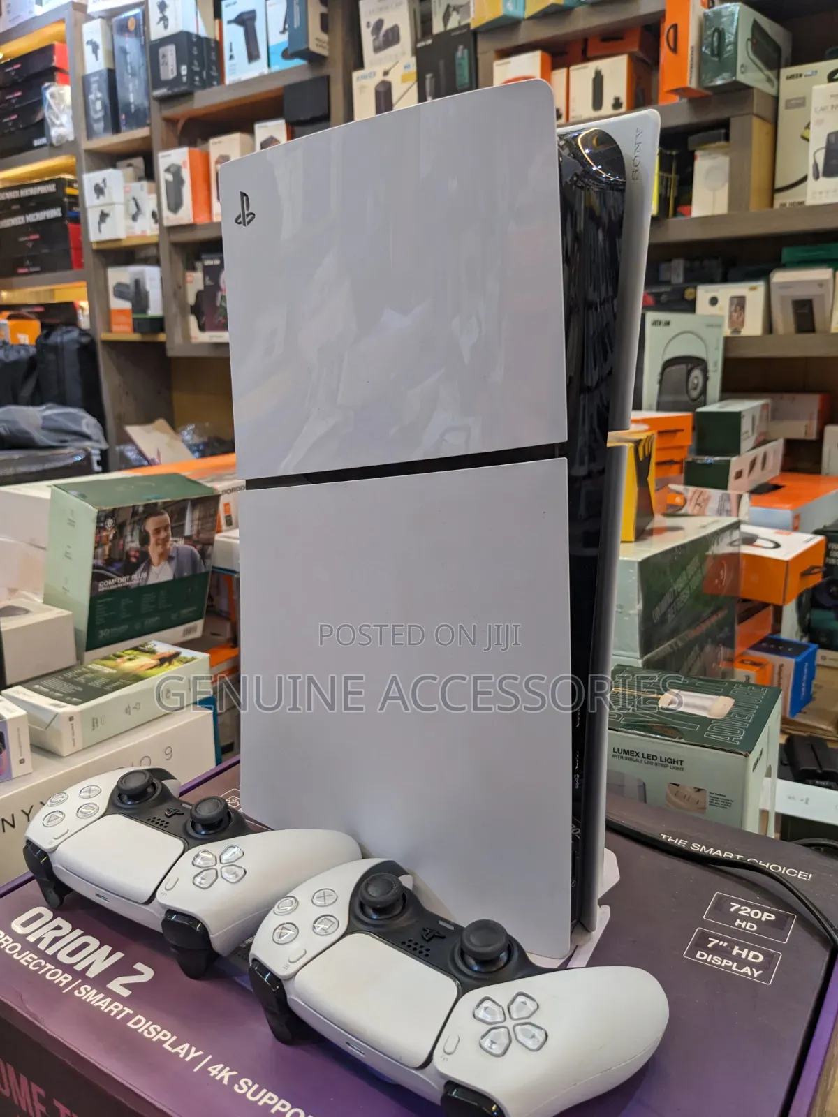 PlayStation 5 Slim Used With Two Gaming Pads