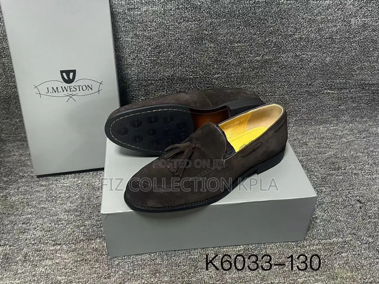 Original Loro Piana Coffee Brown Suede Loafers – Men’s Luxury Shoes