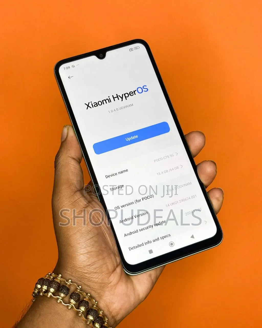 New Xiaomi Poco C75 256 GB Blue