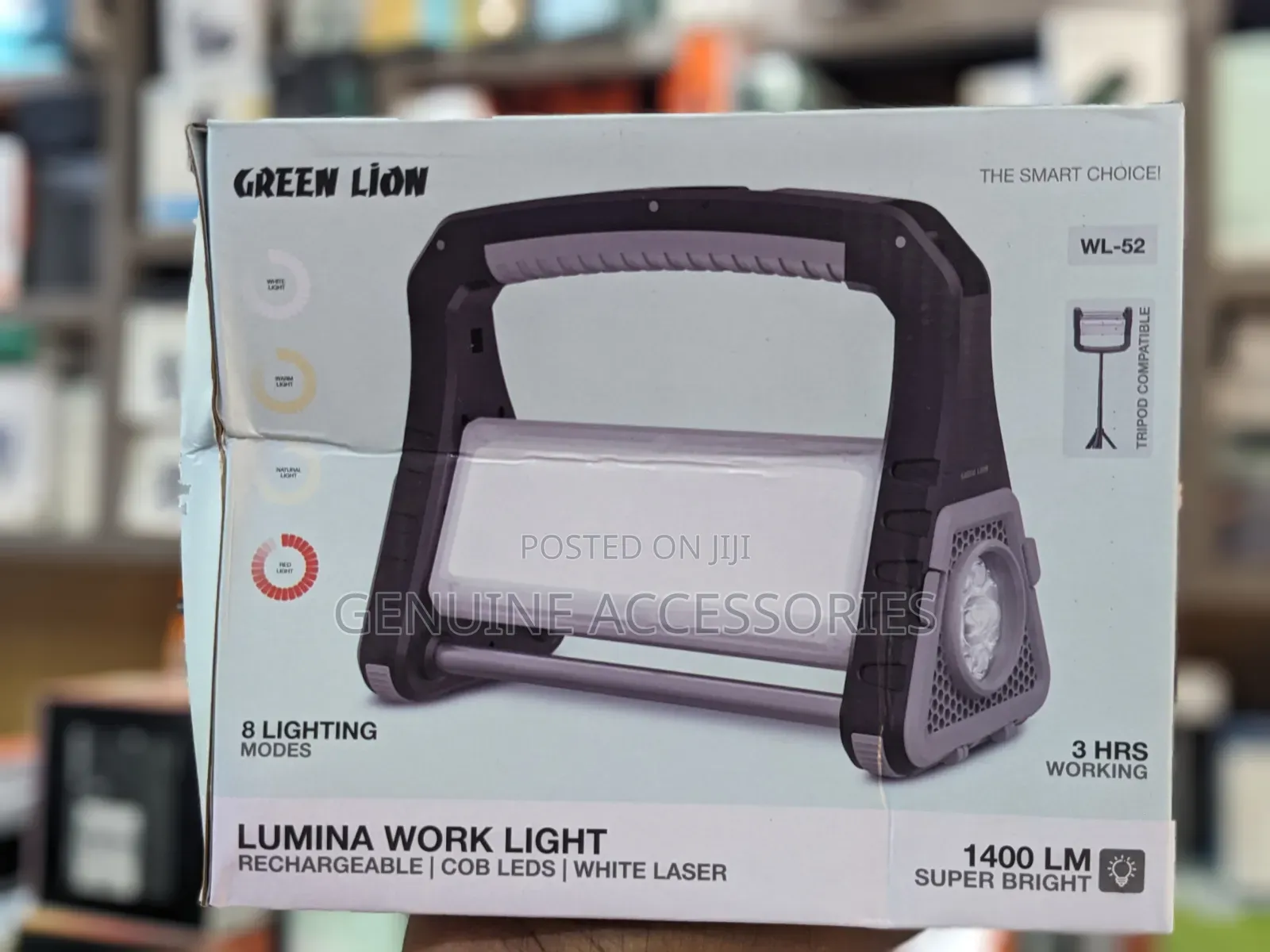Green Lion Lumina Work Light Rechargeable