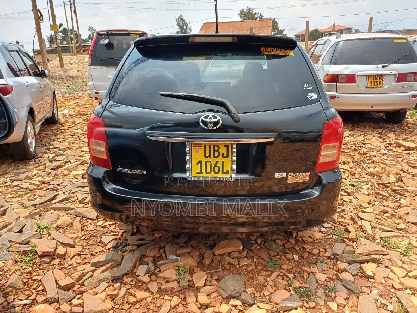Toyota Corolla Fielder 2008 Black