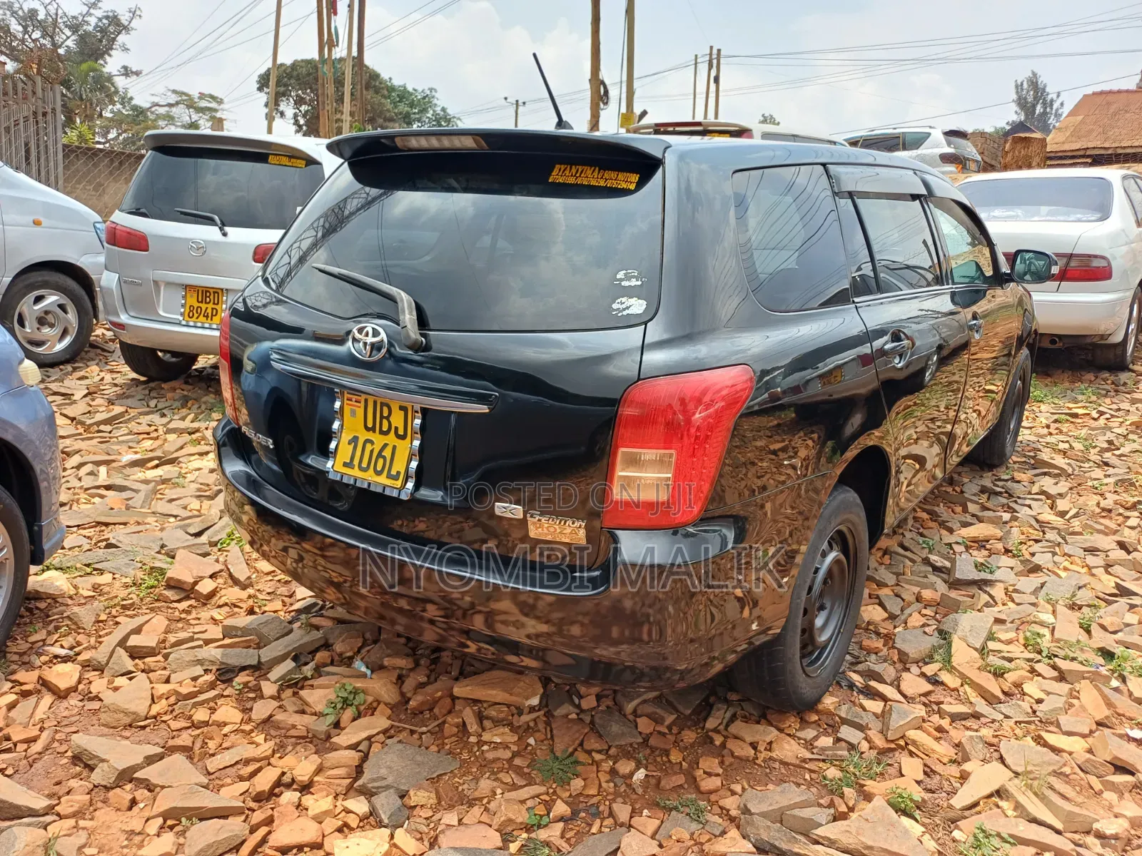 Toyota Corolla Fielder 2008 Black
