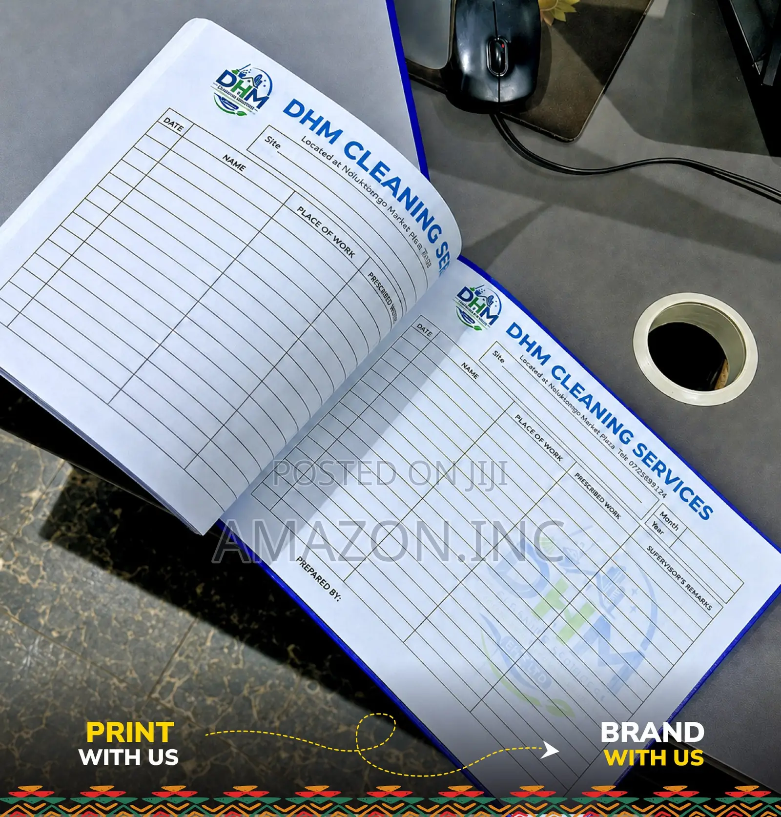 Customized Visitors Leather Books