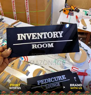 2D Door Directional Signages